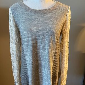 Anthropologie | Saturday Sunday | Lace Sweater | M